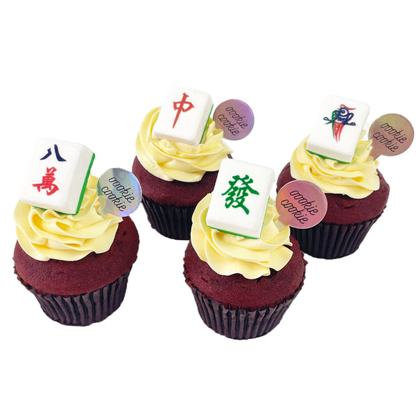 Mah Jong Cupcakes - Regular Size