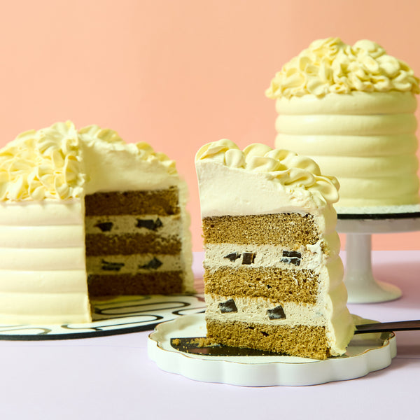 Hojicha Cream Cake